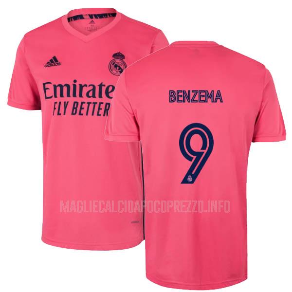 maglietta real madrid benzema away 2020-21