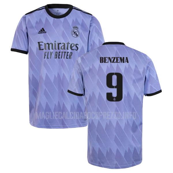 maglietta real madrid benzema away 2022-23
