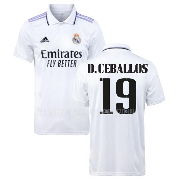 maglietta real madrid d.ceballos home 2022-23