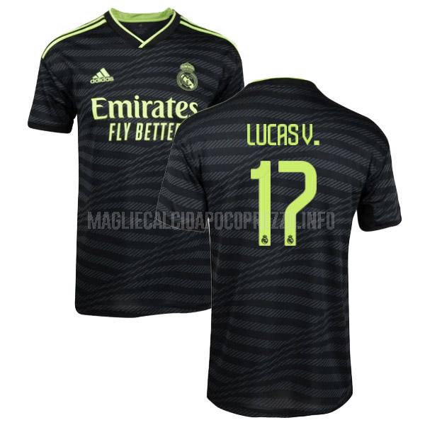 maglietta real madrid lucas v third 2022-23