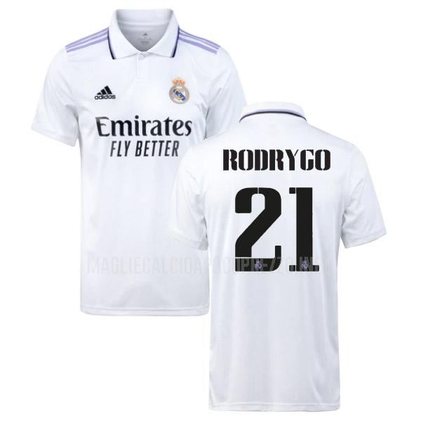 maglietta real madrid rodrygo home 2022-23
