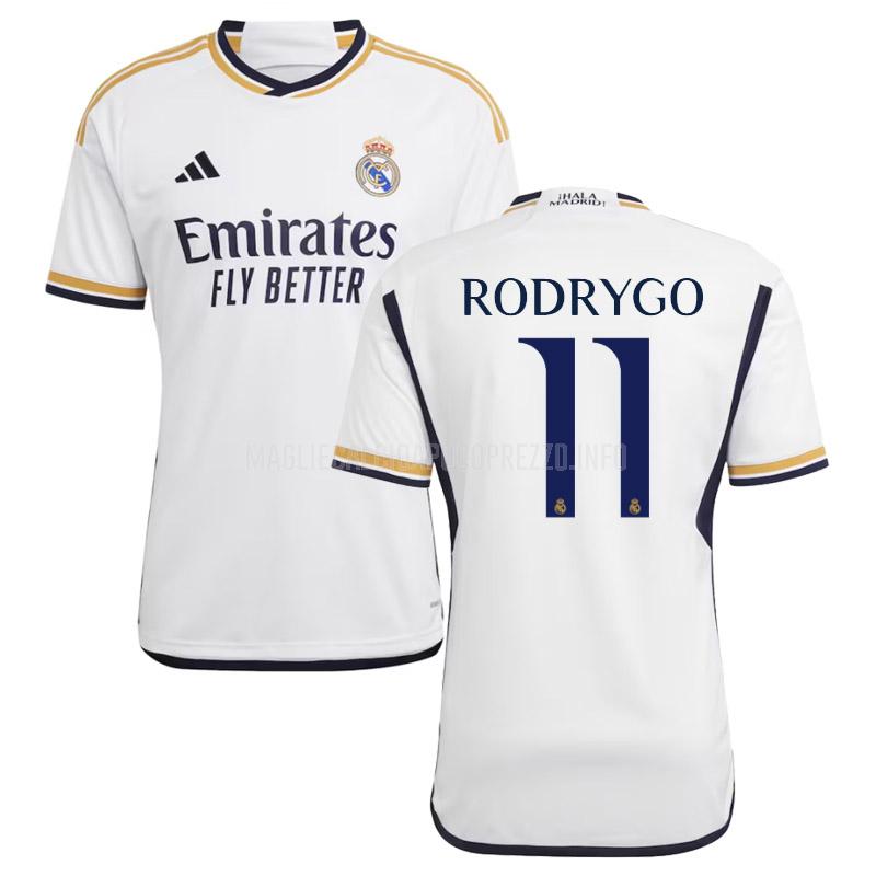 maglietta real madrid rodrygo home 2023-24