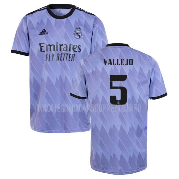 maglietta real madrid vallejo away 2022-23