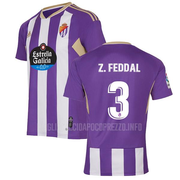 maglietta real valladolid z. feddal home 2022-23