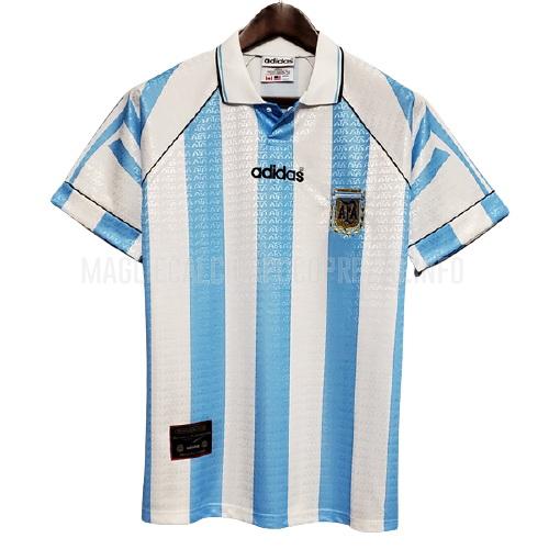 maglietta retro argentina home 1996