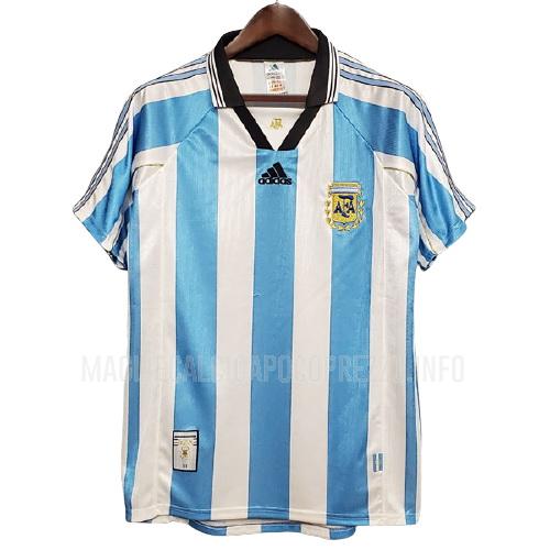 maglietta retro argentina home 1998