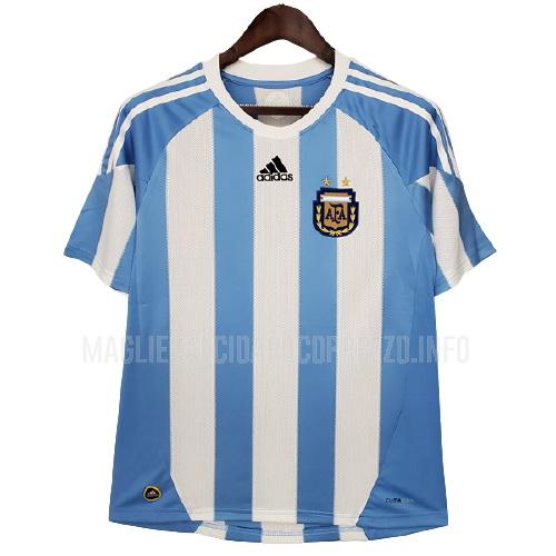 maglietta retro argentina home 2010