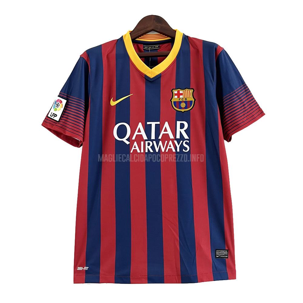 maglietta retro barcelona home 2013-14