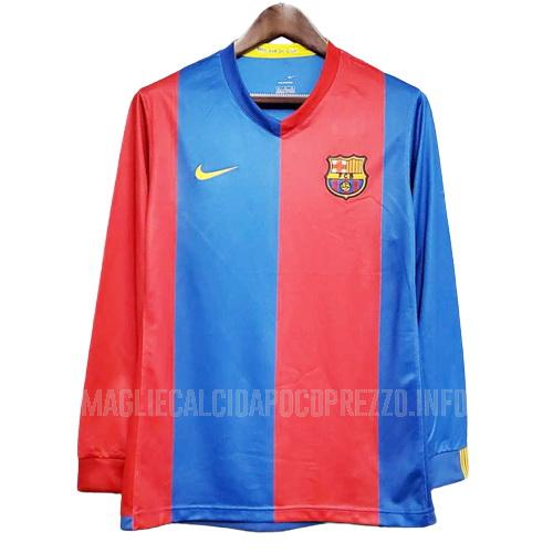 maglietta retro barcelona manica lunga home 2006-2007