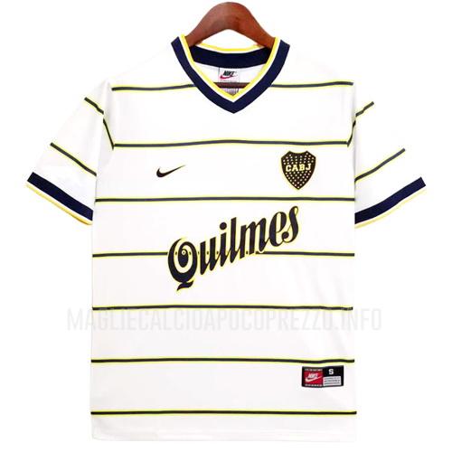 maglietta retro boca juniors away 1999