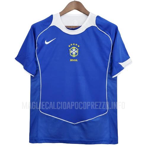 maglietta retro brasile away 2004-2006