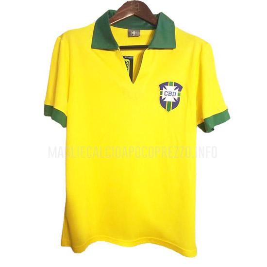 maglietta retro brasile home 1958