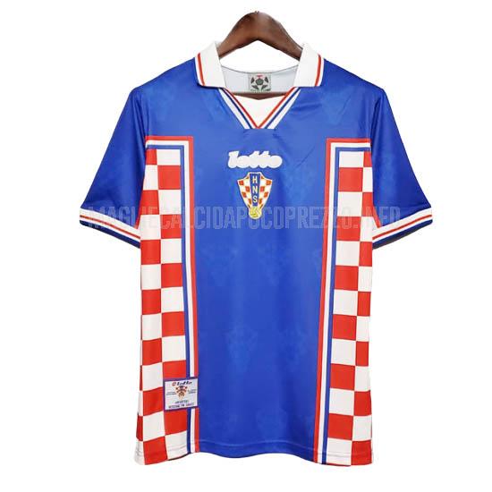 maglietta retro croazia away 1998