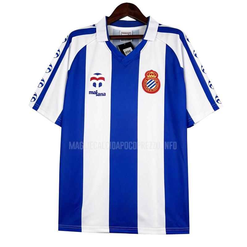 maglietta retro espanyol home 1984-89