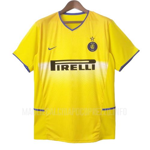 maglietta retro inter milan third 2002-2003