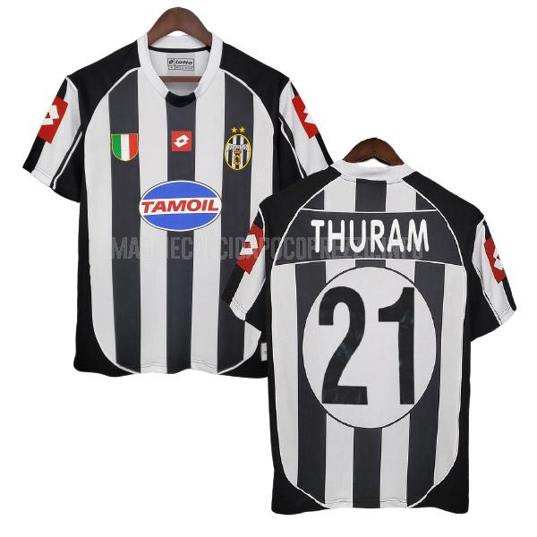 maglietta retro juventus thuram home 2002-2003