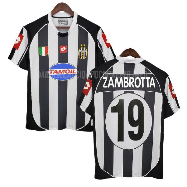 maglietta retro juventus zambrotta home 2002-2003