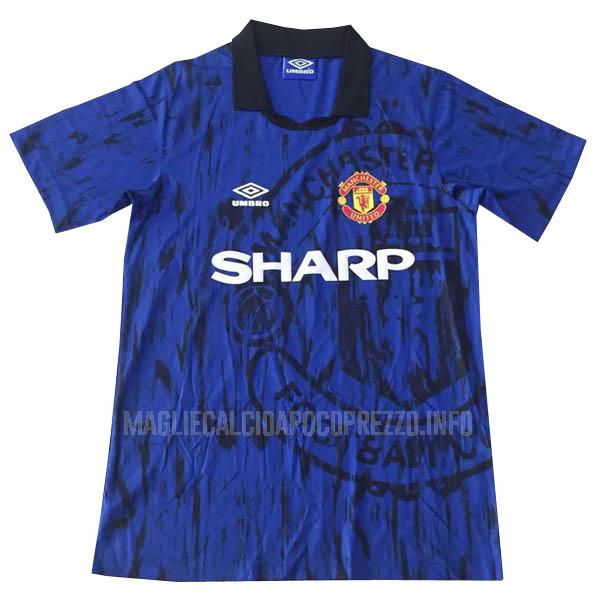 maglietta retro manchester united away 1992