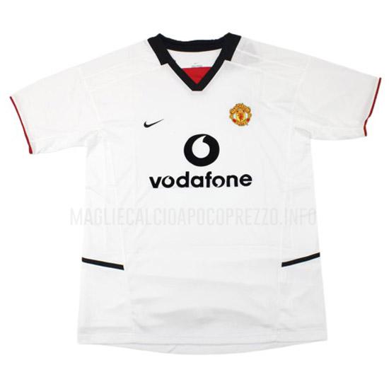 maglietta retro manchester united away 2002-2003