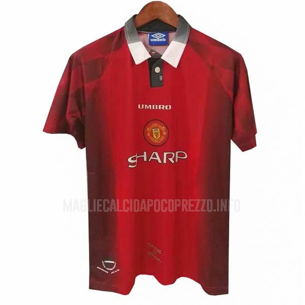 maglietta retro manchester united home 1996-1997
