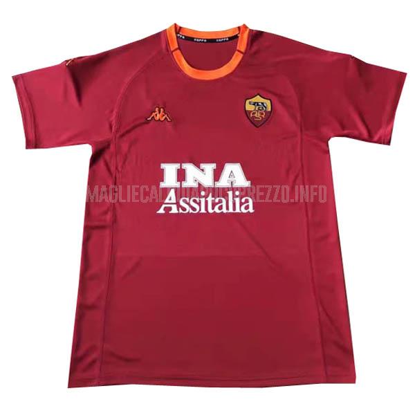 maglietta retro roma home 2000-2001