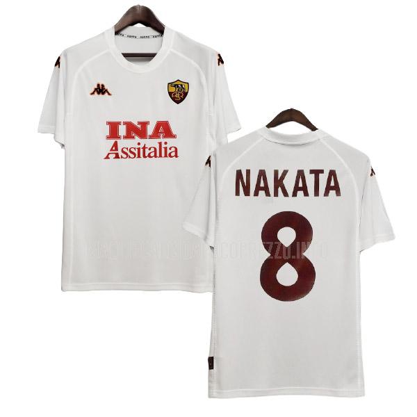maglietta retro roma nakata away 2000-2001