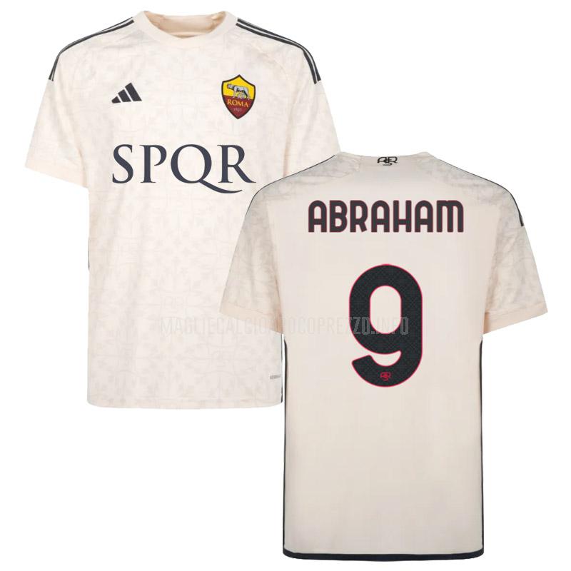 maglietta roma abraham away 2023-24