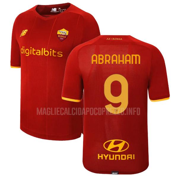 maglietta roma abraham home 2021-22