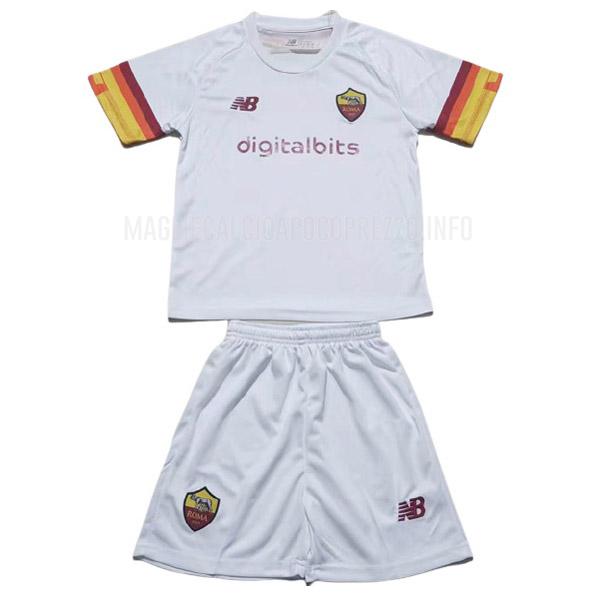maglietta roma bambino away 2021-22