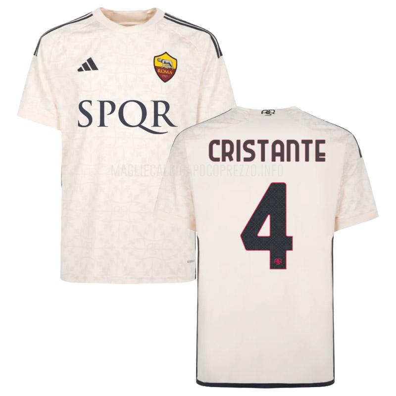 maglietta roma cristante away 2023-24