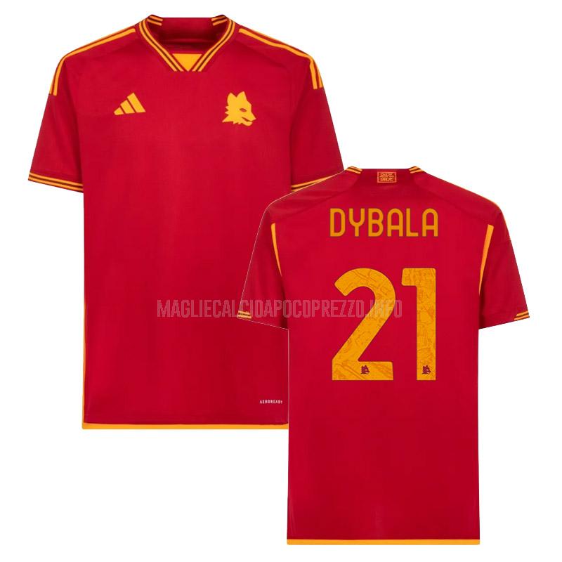 maglietta roma dybala home 2023-24