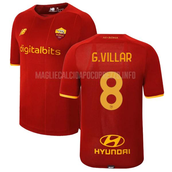 maglietta roma g.villar home 2021-22