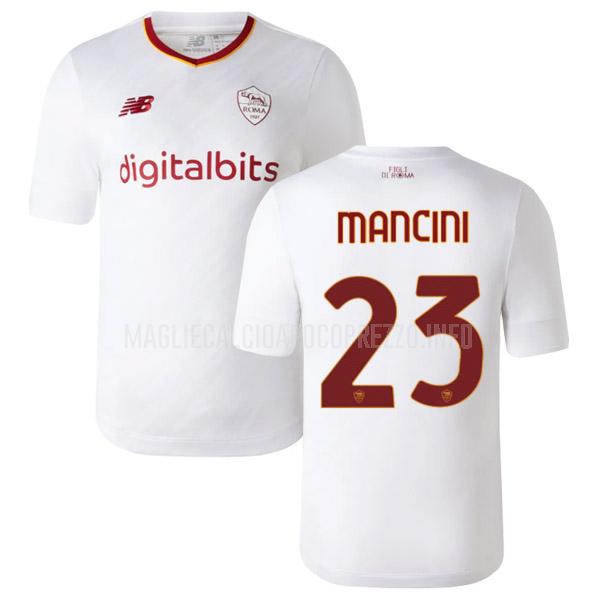 maglietta roma mancini away 2022-23