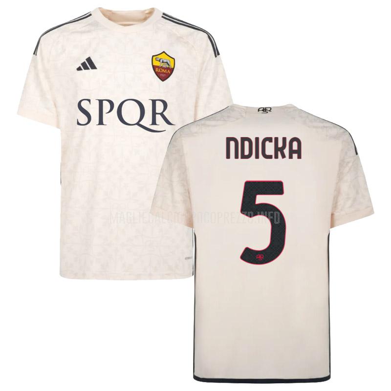 maglietta roma ndicka away 2023-24