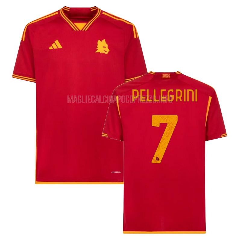 maglietta roma pellegrini home 2023-24
