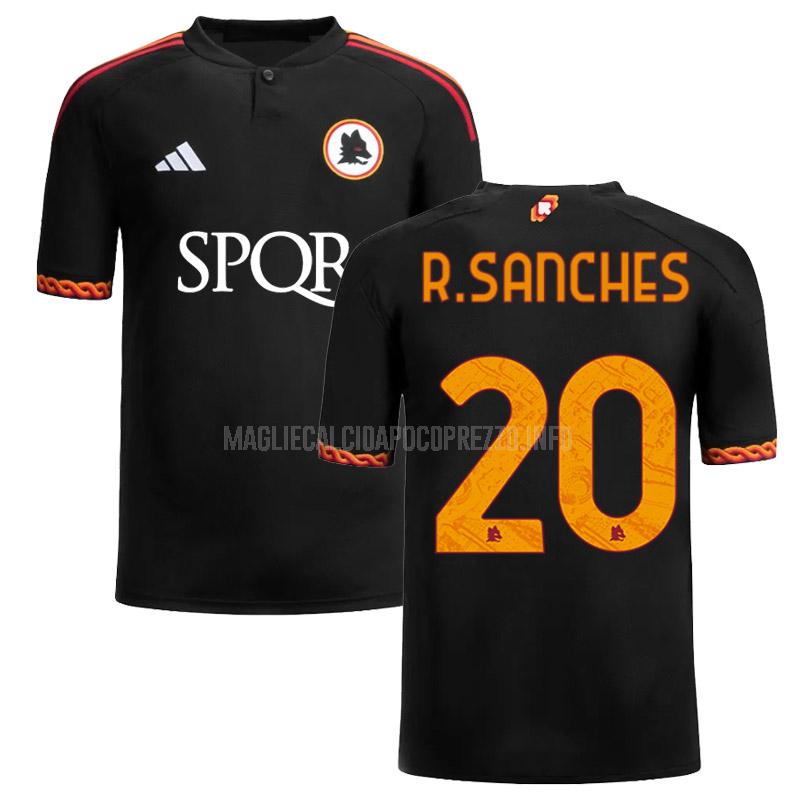 maglietta roma r. sanches third 2023-24