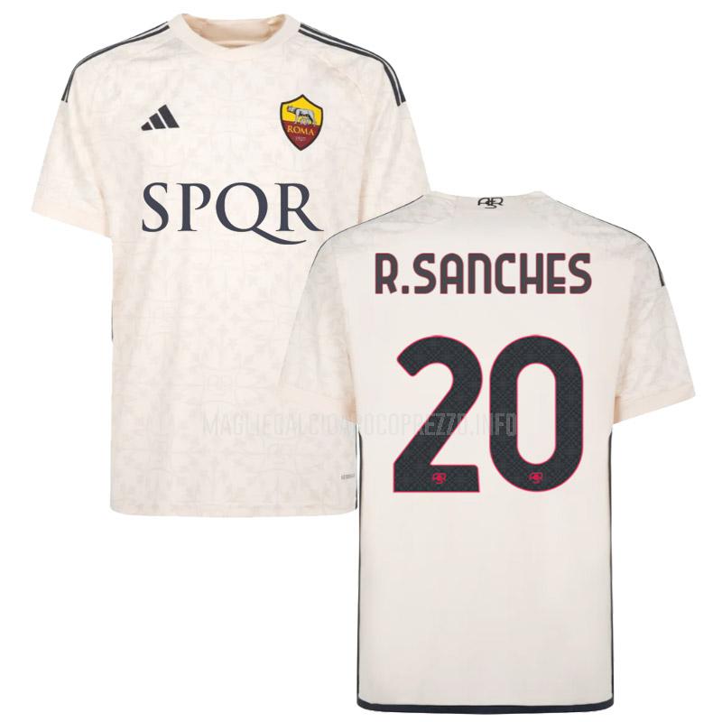 maglietta roma r.sanches away 2023-24