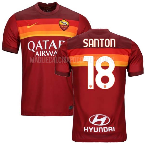 maglietta roma santon home 2020-21