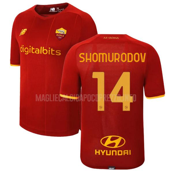 maglietta roma shomurodov home 2021-22