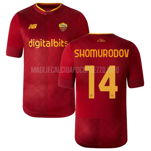maglietta roma shomurodov home 2022-23