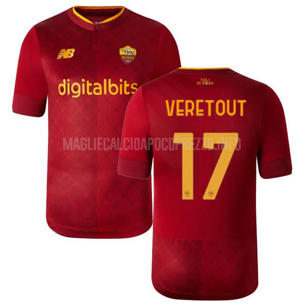 maglietta roma veretout home 2022-23