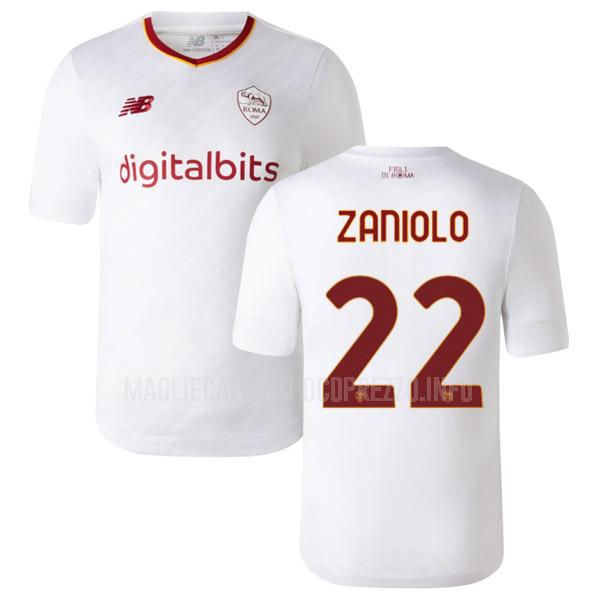 maglietta roma zaniolo away 2022-23