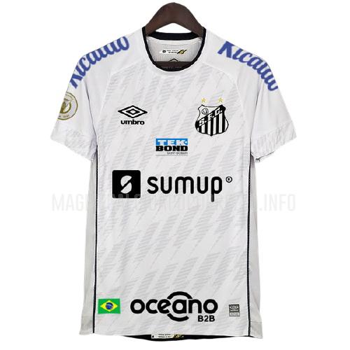 maglietta santos fc all sponsor home 2021-22