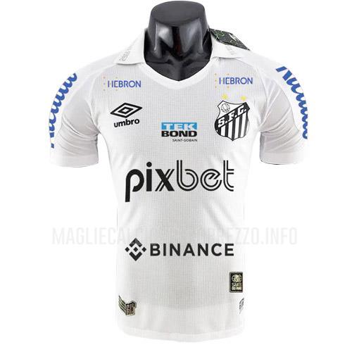 maglietta santos fc giocatore edizione tutti sponsor home 2022-23
