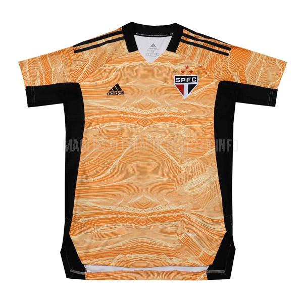 maglietta sao paulo portiere arancione 2021-22