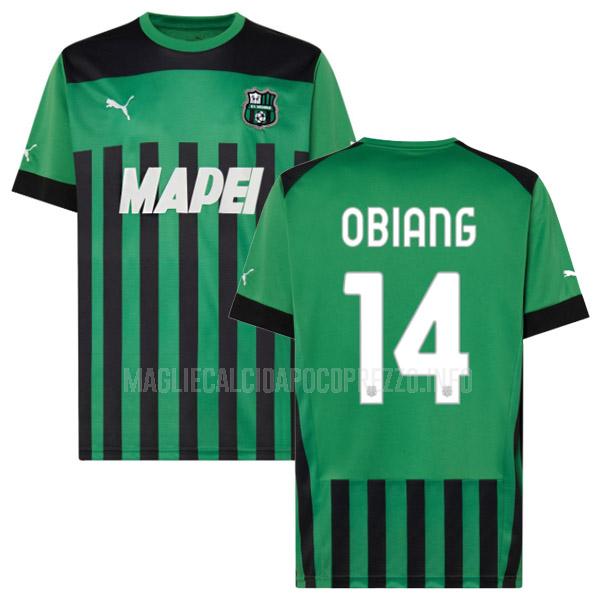 maglietta sassuolo calcio obiang home 2022-23