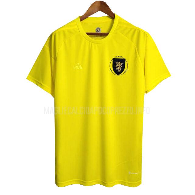 maglietta scozia 150 anniversario portiere giallo 2023