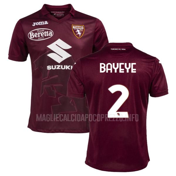 maglietta torino bayeye home 2022-23
