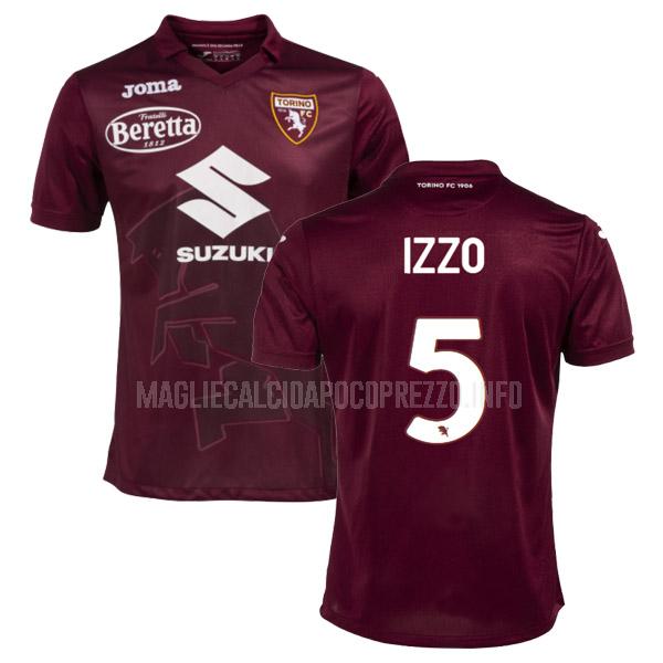 maglietta torino izzo home 2022-23