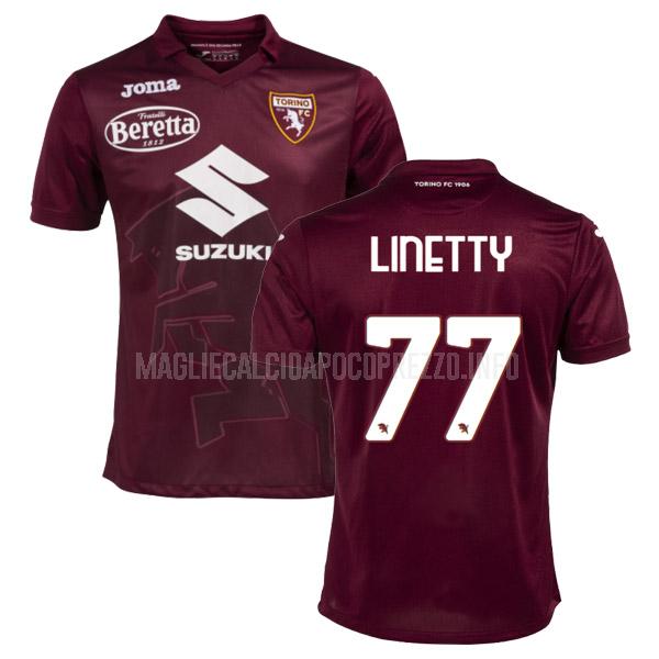 maglietta torino linetty home 2022-23